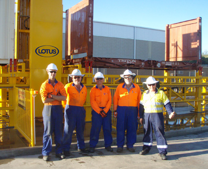 External Container Wash Agility Logistics